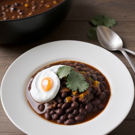 Vegetarian Black Bean Chili recipe image