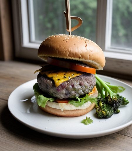 Vegetarian Burger recipe image