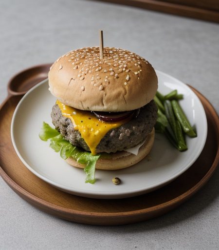 Vegetarian Burgers recipe image