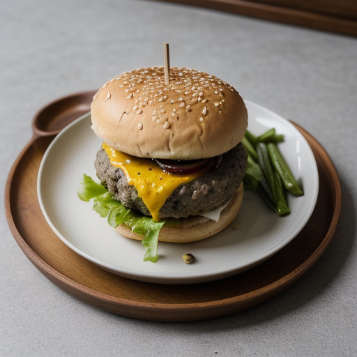 Vegetarian Burgers recipe image