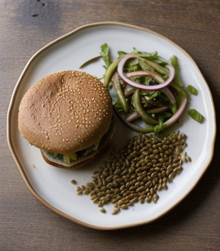 Vegetarian Burgers recipe image