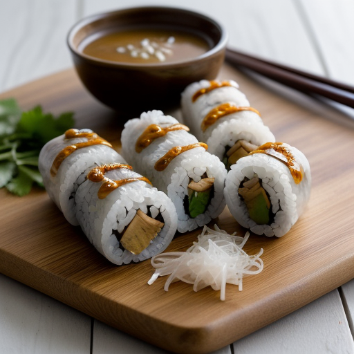 Vegetarian Crystal Vietnamese Rolls - Pt.1 recipe image