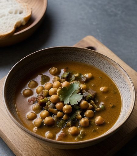 Vegetarian Garbanzo Stew recipe image