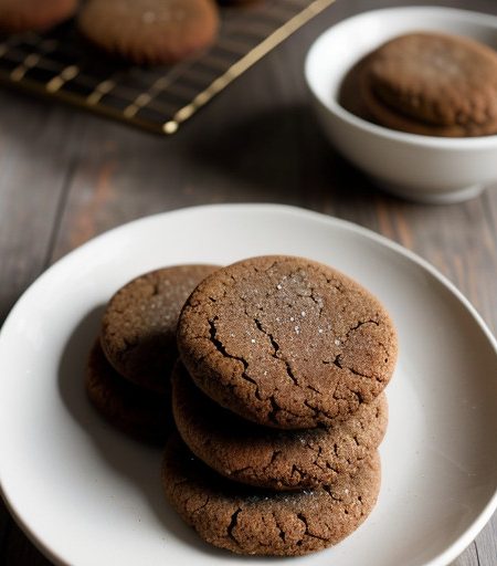 Vegetarian Ginger Snaps recipe image