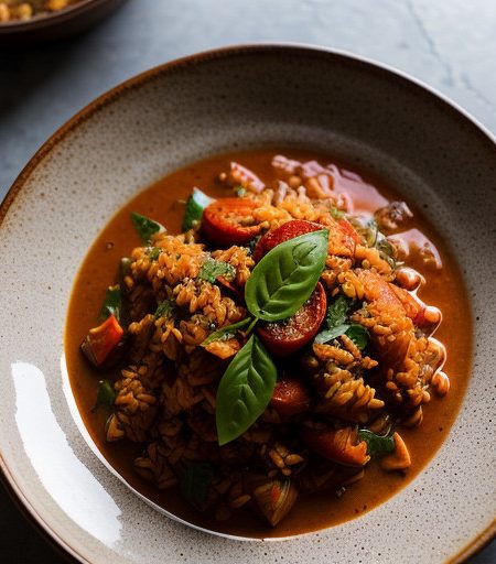 Vegetarian Jambalaya recipe image