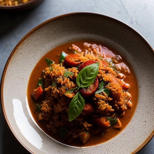 Vegetarian Jambalaya recipe image