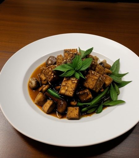 Vegetarian Ma Po Tofu recipe image