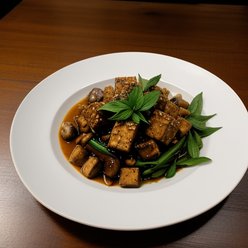 Vegetarian Ma Po Tofu recipe image