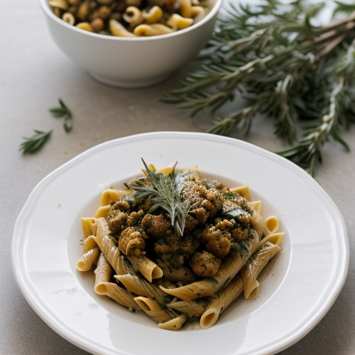 Vegetarian Pasta Shells recipe image