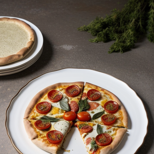 Vegetarian Pizza recipe image