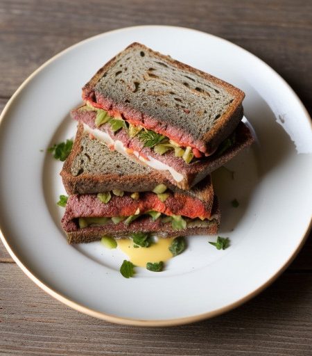 Vegetarian Reuben recipe image