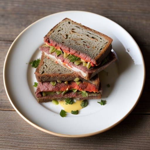 Vegetarian Reuben recipe image