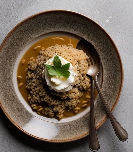 Vegetarian: Risi E Bisi [A Velvety Rice Dish] recipe image