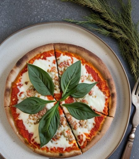Vegetarian Supreme Pizza recipe image