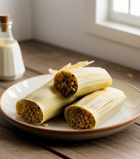 Vegetarian Tamales recipe image