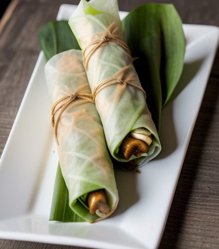 Vegetarian Thai Spring Rolls recipe image