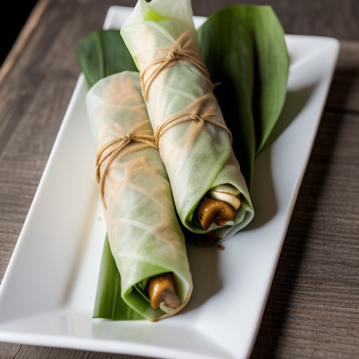 Vegetarian Thai Spring Rolls recipe image