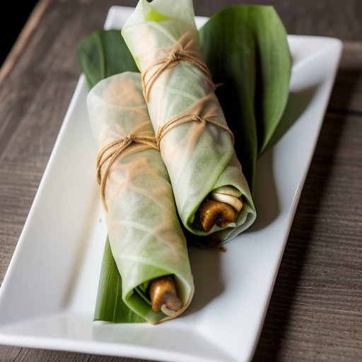 Vegetarian Thai Spring Rolls recipe image