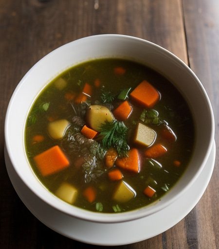 Vegetarian: Winter Vegetable Soup recipe image