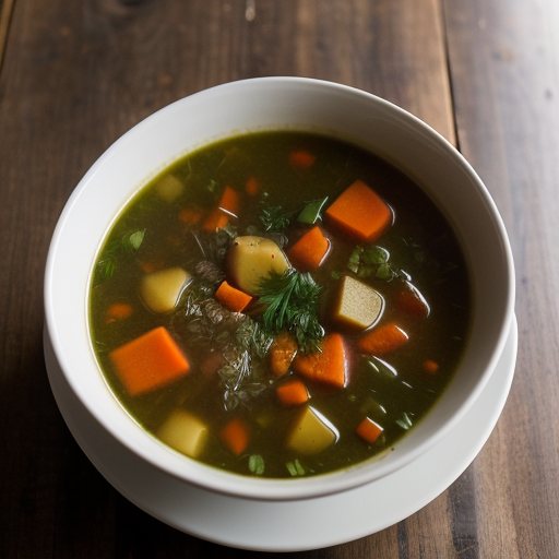 Vegetarian: Winter Vegetable Soup recipe image