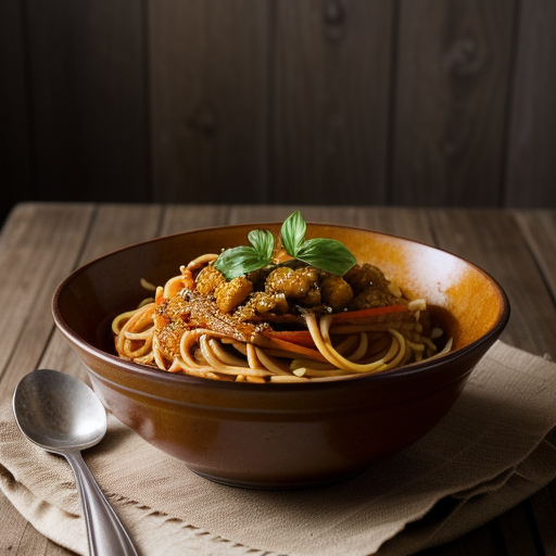 Veggie Deluxe Spaghetti Sauce recipe image