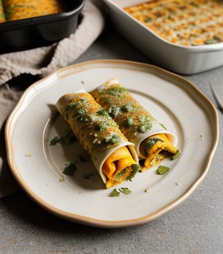 Veggie Enchiladas recipe image