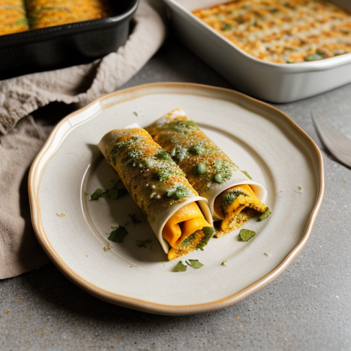 Veggie Enchiladas recipe image