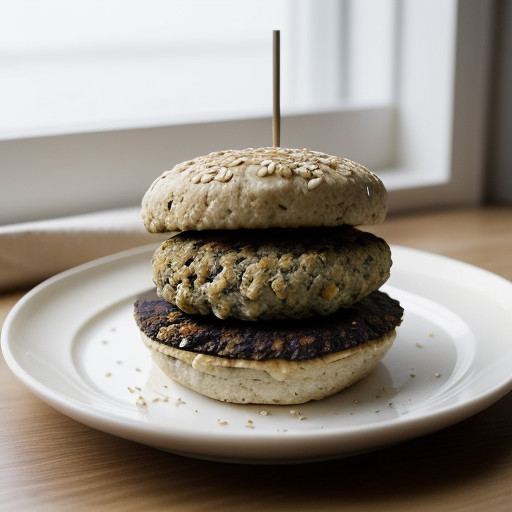 Veggie Oat-Burgers recipe image