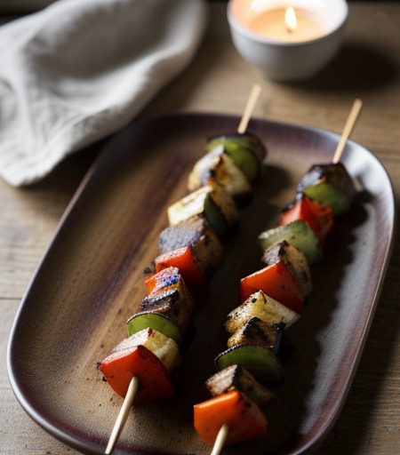 Veggie Shish Kebobs recipe image