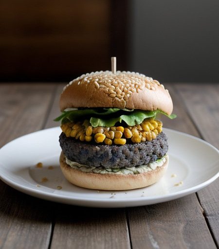Veggieburger in Quantity (Dried recipe image