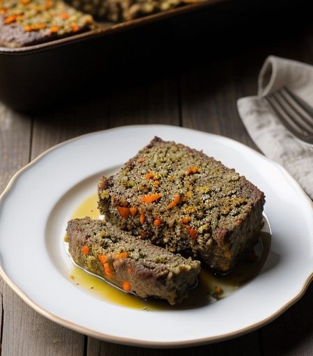 Veggy Meat Loaf recipe image