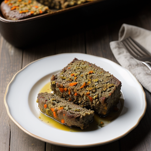 Veggy Meat Loaf recipe image
