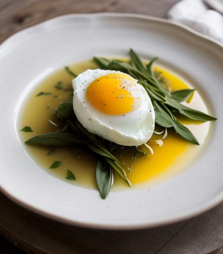 Veloute Froid Aux Herbes De Saison recipe image