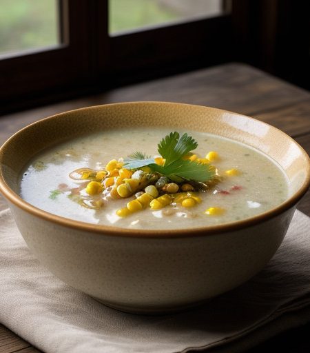 Velvet Chicken & Sweet Corn Soup recipe image