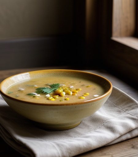 Velvet Chicken & Sweet Corn Soup recipe image