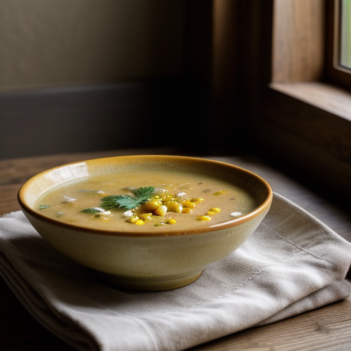 Velvet Chicken & Sweet Corn Soup recipe image