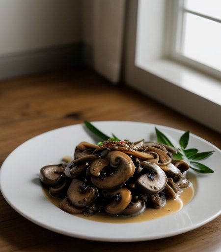 Velvet Chicken With Mushrooms recipe image