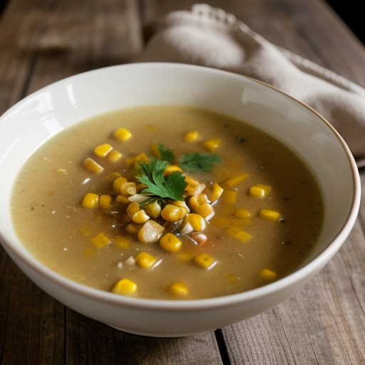 Velvet Corn Soup recipe image