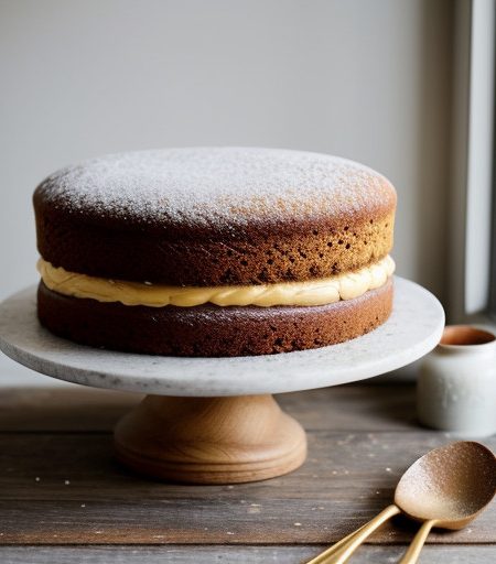 Velvety Apricot Cake recipe image