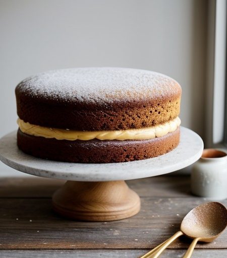 Velvety Apricot Cake recipe image