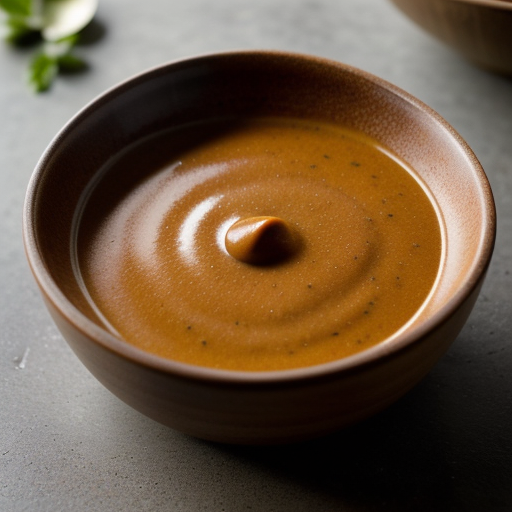 Velvety-Warm Mustard-Pepper Sauce recipe image