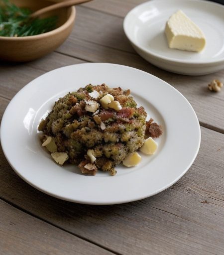 Venetian Stuffing With Cheese recipe image