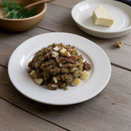 Venetian Stuffing With Cheese recipe image