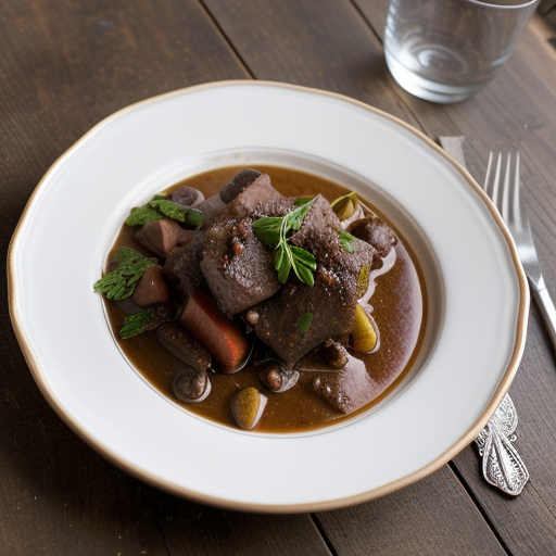 Venison Au Vin (Venison Au Vin recipe image