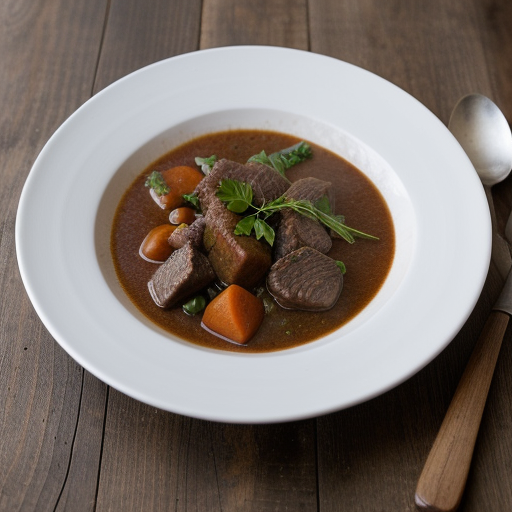 Venison-Beef Stew recipe image