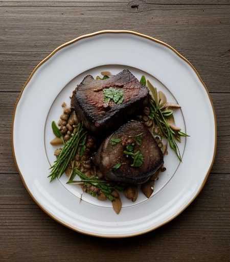 Venison Chops and Rice recipe image
