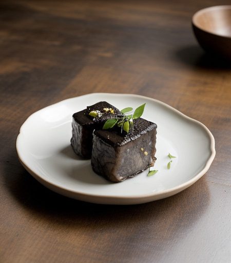 Venison Negamaki With Black Truffle - House Beautiful recipe image