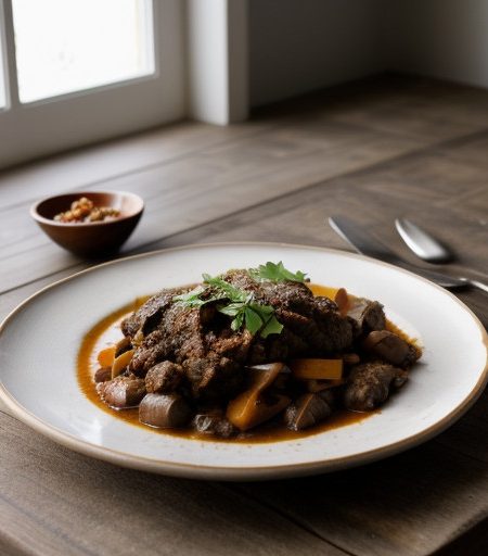 Venison Ragout With Onions recipe image