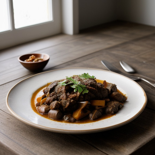 Venison Ragout With Onions recipe image