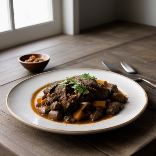Venison Ragout With Onions recipe image